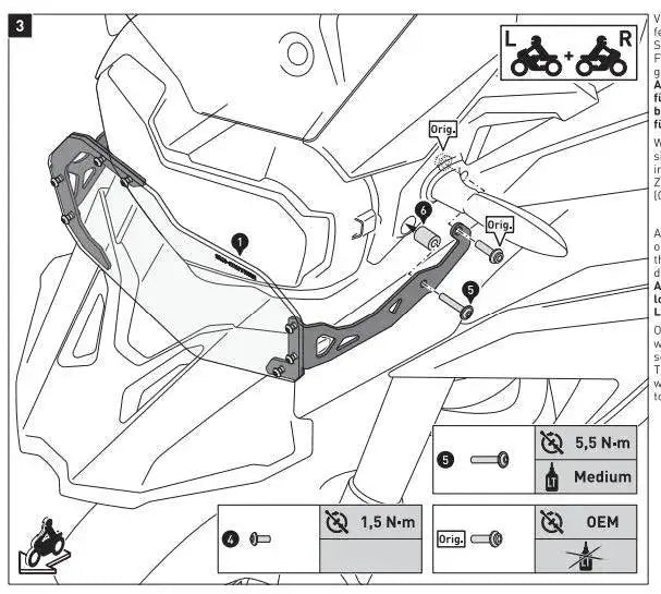 Protezione faro plexiglass per BMW GS - Endurrad.it